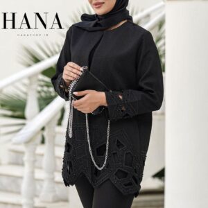 کت لیزری گلدوزی مدل نگین | سایزبندی 42 تا 50