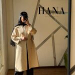 مانتو دیپلمات بلند مدل نورا