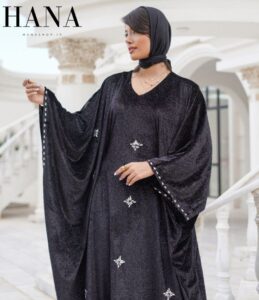 مانتو پانچ طنابی مخمل