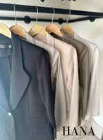 کت زنانه مدل نورا | لینن شیک با استایل مینیمال رنگبندی