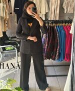 کت زنانه مدل نورا | لینن شیک با استایل مینیمال