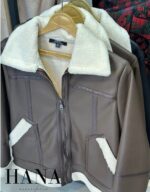 کاپشن بوفالو زنانه مدل آتریسا قهوه ای 2