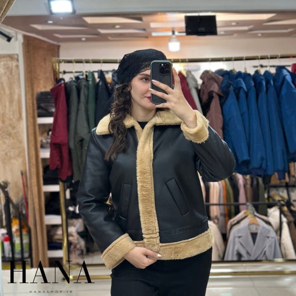 کاپشن بوفالو زنانه مدل آتریسا – رنگ مشکی