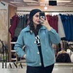 کت اسپرت فوتر ایتالیایی مدل وِستا آبی کرم نارنجی فری سایز 38-44 آبی