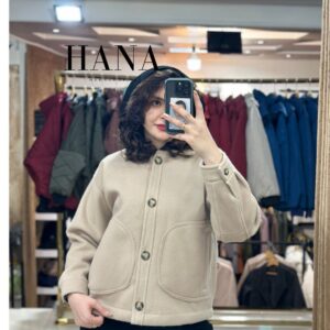 کت اسپرت فوتر ایتالیایی مدل وِستا آبی کرم نارنجی فری سایز 38-44 کرم