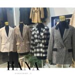 کت زنانه فوتر چهارخانه مدل آوان مخصوص قدبلندها مدلبندی